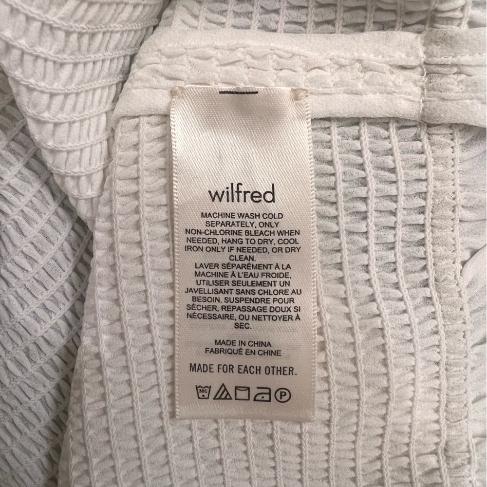Aritzia Wilfred Tempest Blouse - Cream - Picture 12 of 13